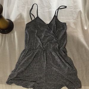 Grey summer romper